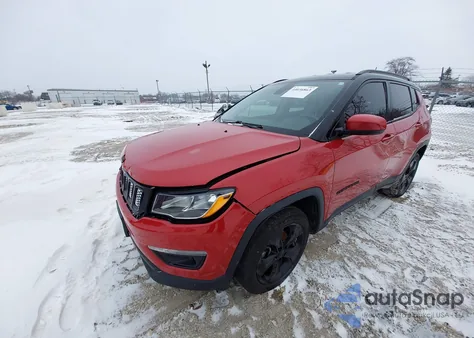 2019 Jeep Compass Altitude 4X4 z USA, uszkodzony, nr VIN 3C4NJDBB4KT812819